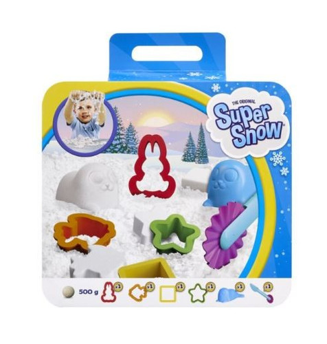 Kinetic Sand Super Snow Starter Set 3+