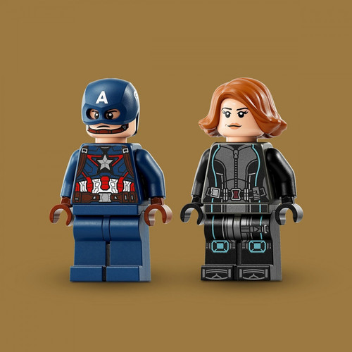 LEGO Super Heroes Black Widow & Captain America Motorcycles 6+