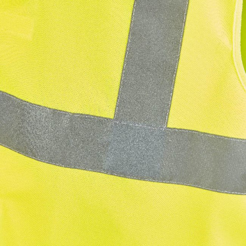 Site Safety Vest Warning Vest, yellow, L/XL