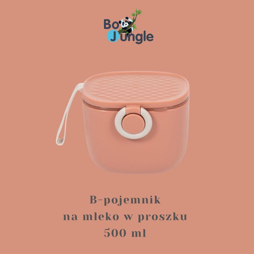 Bo Jungle Powder Milk Storage Container Box 500ml, terracotta