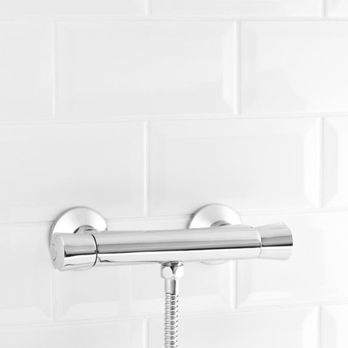 Shower Mixer Tap Thermostatic Rize, chrome