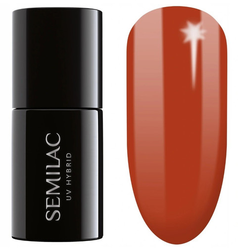 Semilac UV Hybrid Nail Polish 402 Spicy Pumpkin 7ml