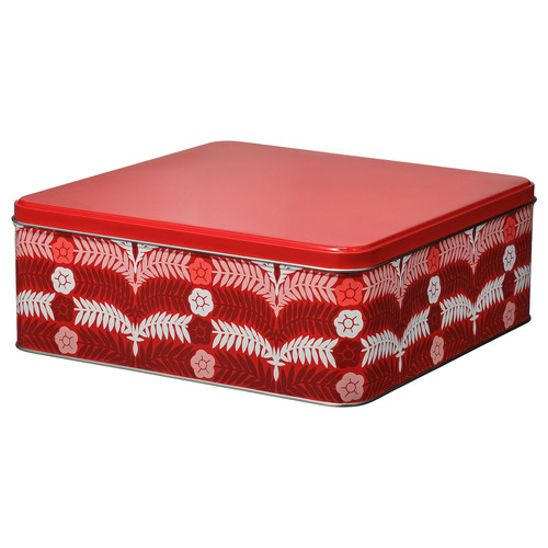 VINTERFINT Tin with lid, red