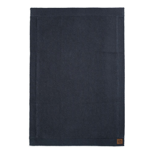 Elodie Details - Wool Knitted Blanket - Juniper Blue