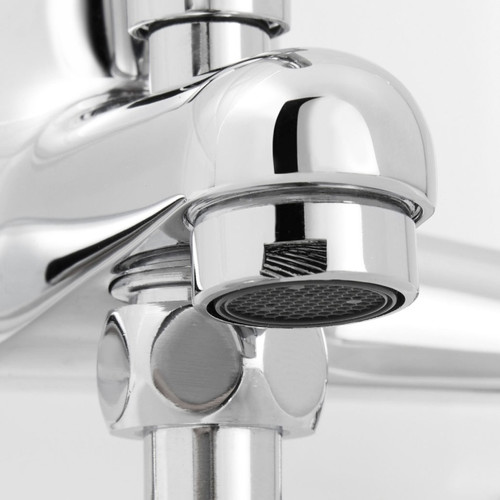 GoodHome Bath Tap Findon, chrome