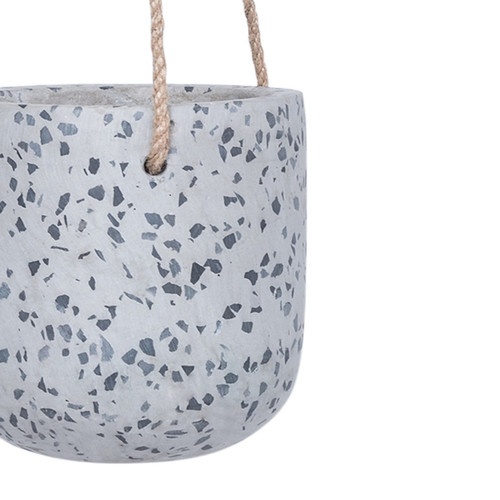 Hanging Plant Pot GoodHome 12 cm, cement effect