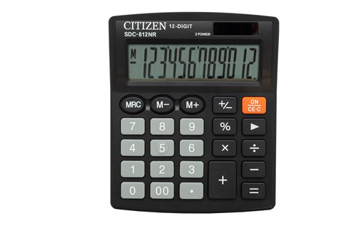 Citizen Dekstop Calculator SDC-812NR