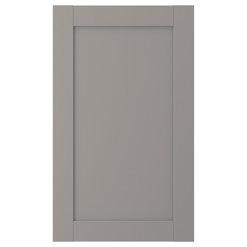 ENHET Front for dishwasher, grey frame, 45x75 cm