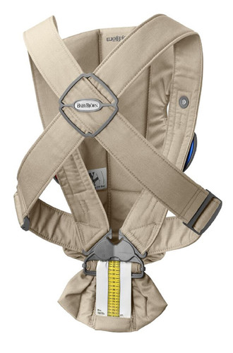 BABYBJÖRN Baby Carrier Mini, Beige Woven