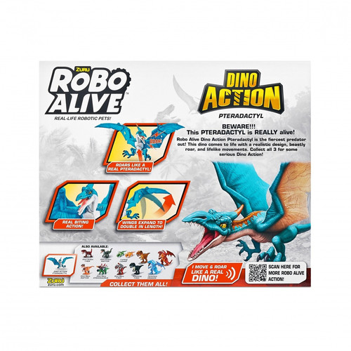 Robo Alive Dino Action Pterodactyl 3+