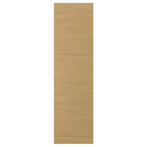 VOXTORP Cover panel, oak effect, 62x220 cm