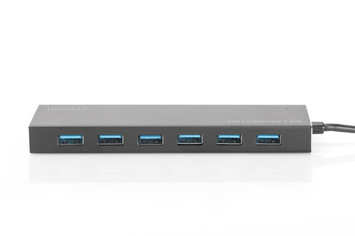 Digitus 7-port Hub USB 3.0 SuperSpeed, aluminum