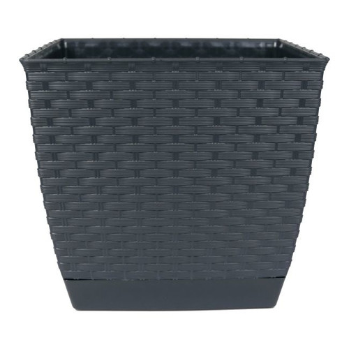 Plant Pot Ratolla Square 25 cm, anthracite