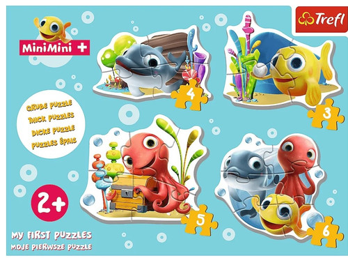 Trefl Puzzle Baby Fish MiniMini My First Puzzles 24m+