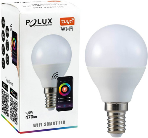 Goldlux LED Smart Bulb G45 E14 470lm CCT WiFi