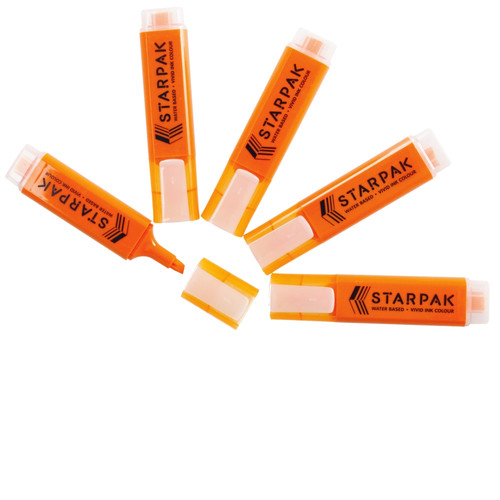 Starpak Highlighter Orange 10pcs