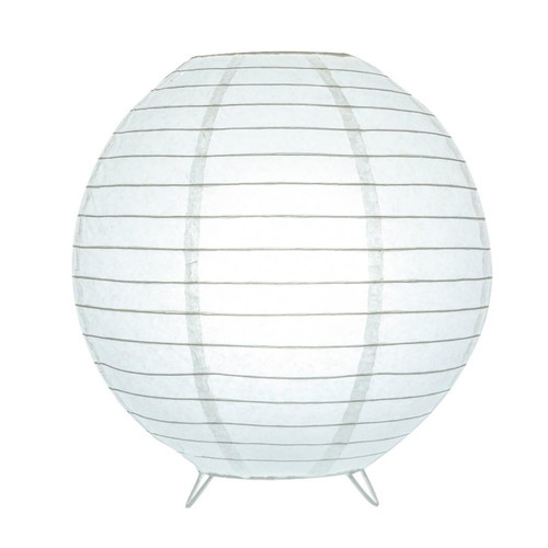 GoodHome Table Lamp Taynae E27, white