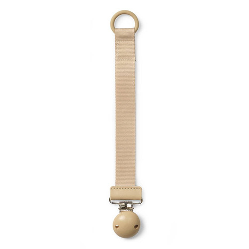 Elodie Details Wooden Pacifier Clip Pure Khaki