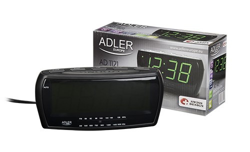 Adler Radio with Alarm Clock AD1121