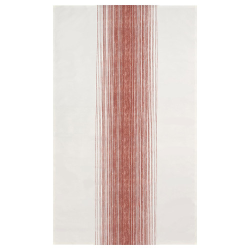 TAGGSIMPA Tablecloth, white/red, 145x240 cm