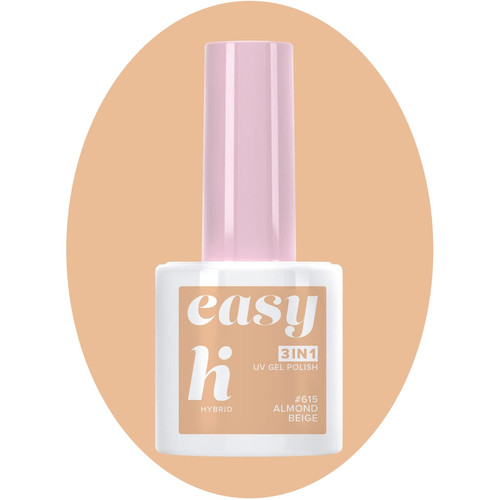 Hi Hybrid UV Gel Polish Easy 3in1 #615 Almond Beige Vegan 5ml