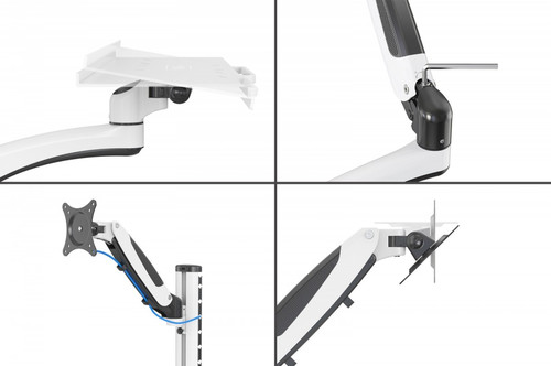 Digitus Workstation Wall Mount LCD+Keyboard 32" 8kg DA-90451