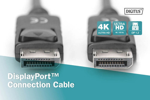 Assmann DisplayPort1.2 Cable 1m DP/DP M/M