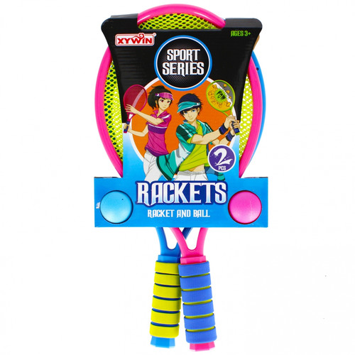 Racket & Ball Play Set, 1pc, random colours, 3+