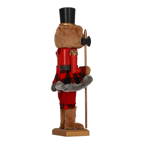 Nutcracker Christmas Decoration Teddy Bear 38cm