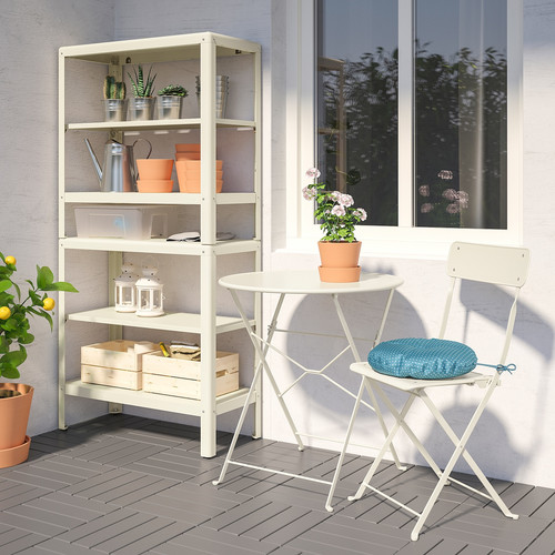 KOLBJÖRN Shelf unit, indoor/outdoor, 80x35x81 cm