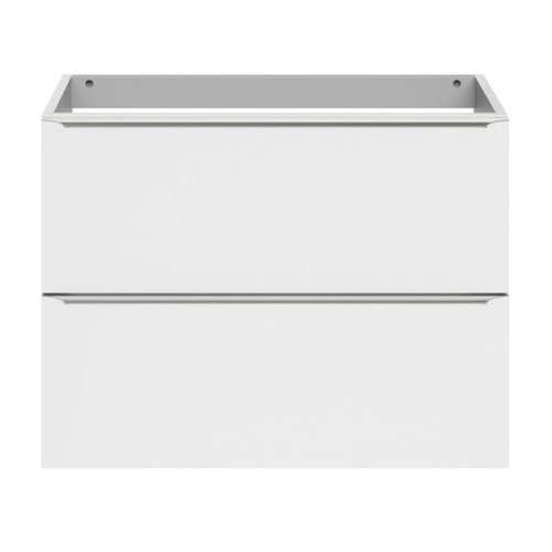 Goodhome Wall-mounted Basin Cabinet Imandra Slim 80cm, white