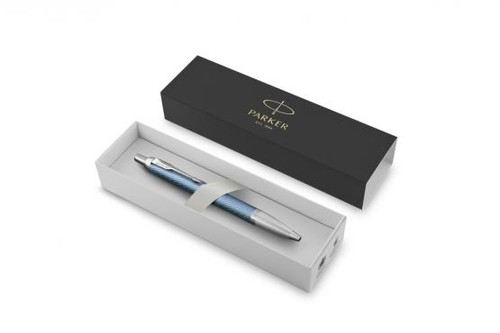 Parker IM Premium Blue Grey CT Ballpoint Pen