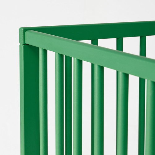 GULLIVER Cot, green, 60x120 cm