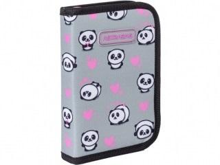 Pencil Case with School Accessories Pandas