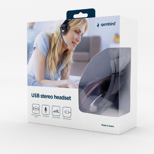 Gembird USB Headset MHS-U-001 with Volume Control