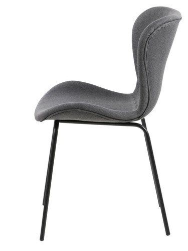 Chair Batilda, dark grey/black