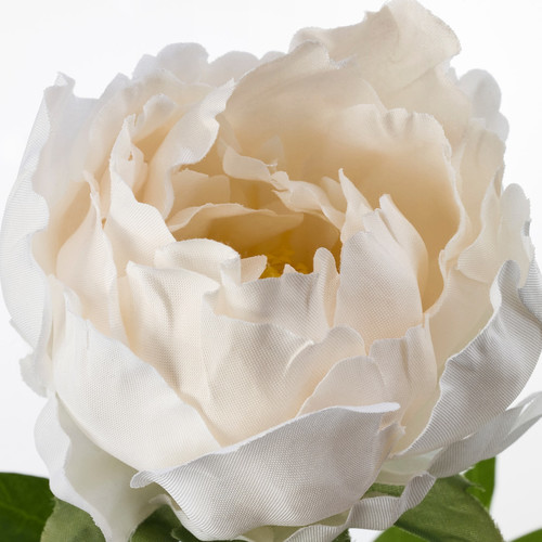 SMYCKA Artificial flower, Peony, white, 30 cm