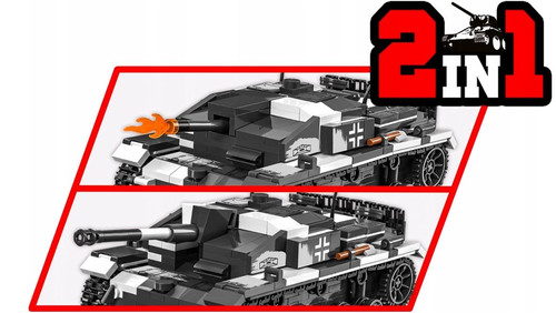 Cobi Blocks StuG III Ausf.F/8 & Flammpanzer 548pcs 8+