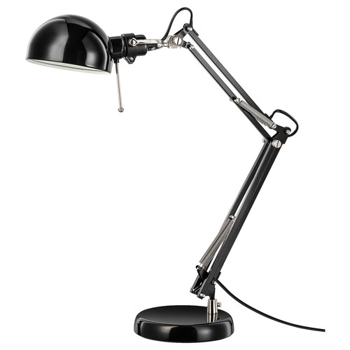 FORSÅ Work lamp, black