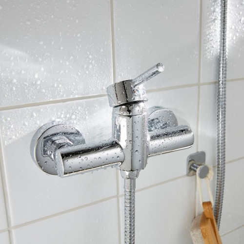 GoodHome Shower Mixer Tap Lazu, chrome