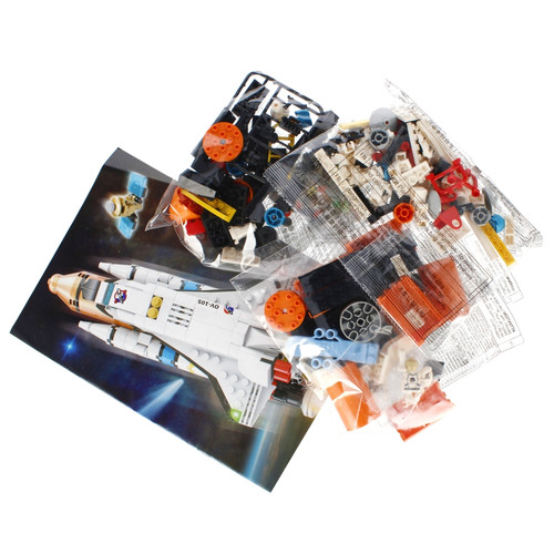 Building Blocks Space Shuttle 404pcs 6+