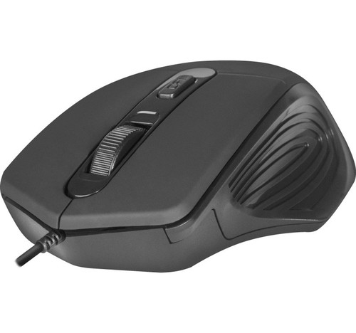 Defender Datum Optical Wired Mouse 1600DPI MB-347, black