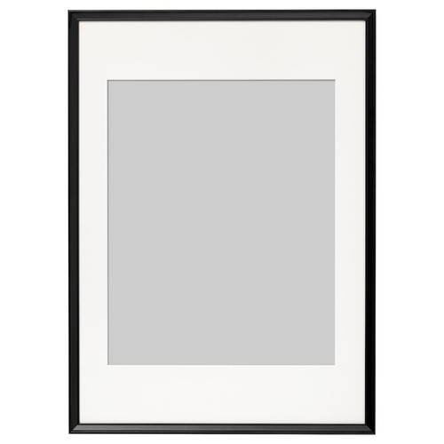 KNOPPÄNG Frame, black, 50x70 cm