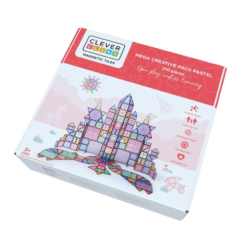 Cleverclixx Mega Creative Pack Pastel 210pcs 3+