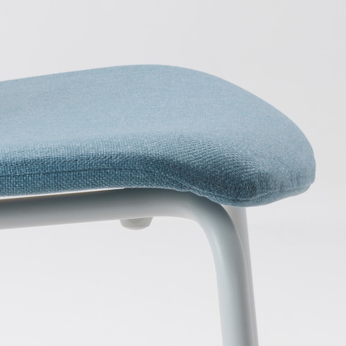 KARLPETTER Chair, Gunnared light blue/Sefast white