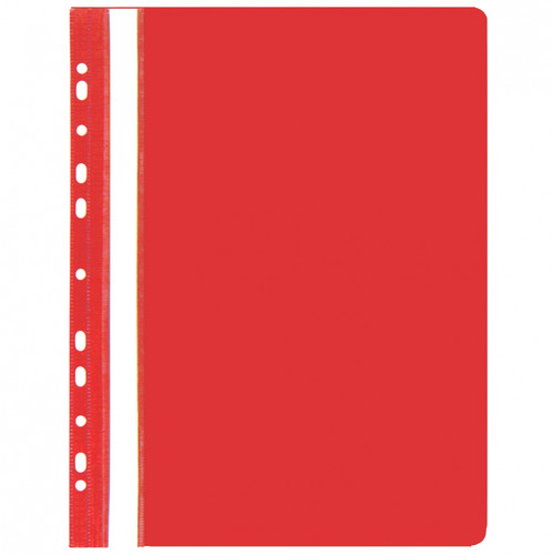 File Folder A4, red, 10pcs