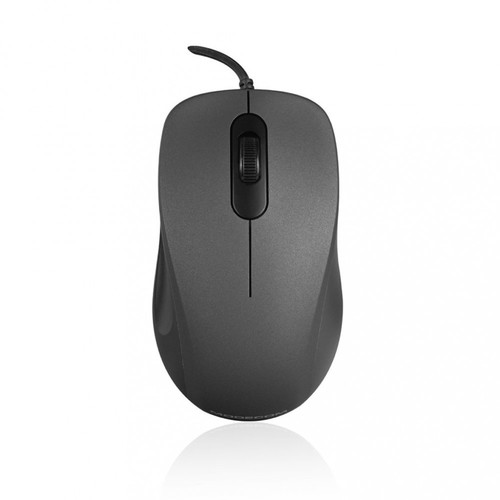 Modecom Wired Optical Mouse M10S SILENT, black