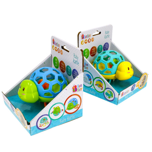 Bam Bam Baby Rattle 1pc, assorted colours, 6m+