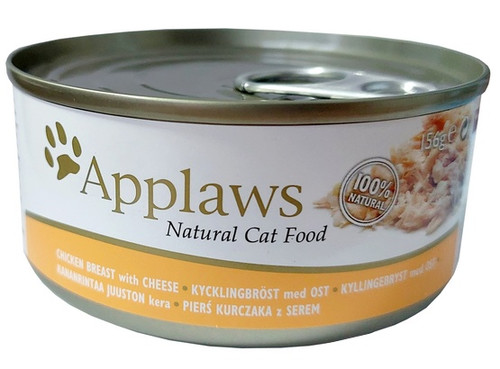 Applaws Natural Cat Food Chicken Breast with Cheese 156g