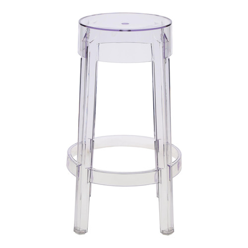 Bar Stool Ghost 66cm, transparent